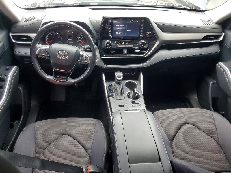 2021 Toyota Highlander VIN 5TDZZRAHXMS065804 COPART salvage auction — FRONT END, Ga - Cert Of Title-Salvage, sold $8,700 on 2026-07-17 (photo 8)