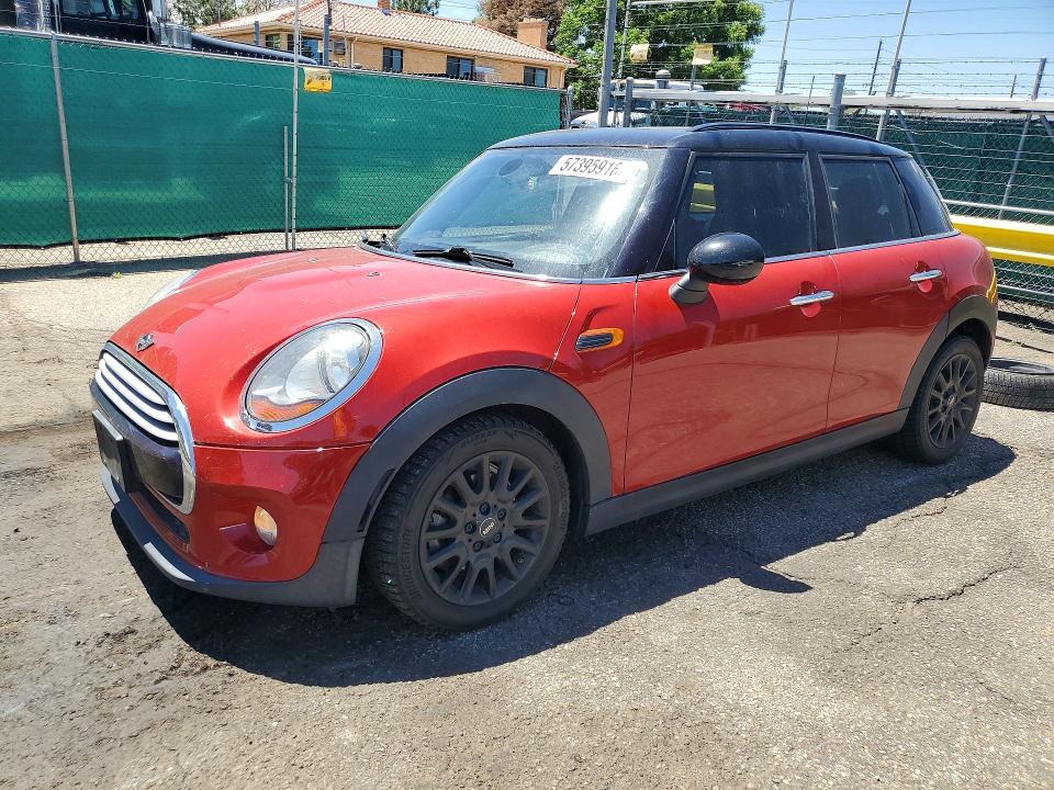 2015 Mini Cooper VIN WMWXS5C52FT830240 COPART salvage auction — FRONT END, Co - Salvage Title, sold $1,450 on 2026-07-21 (photo 1)