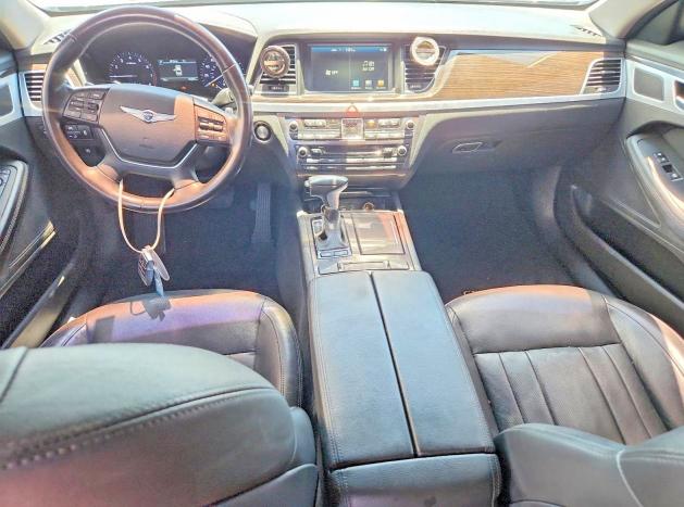 2018 Genesis G80 VIN KMHGN4JE6JU236112 COPART salvage auction — FRONT END, Tx - Salvage Vehicle Title, sold $3,350 on 2026-07-30 (photo 8)