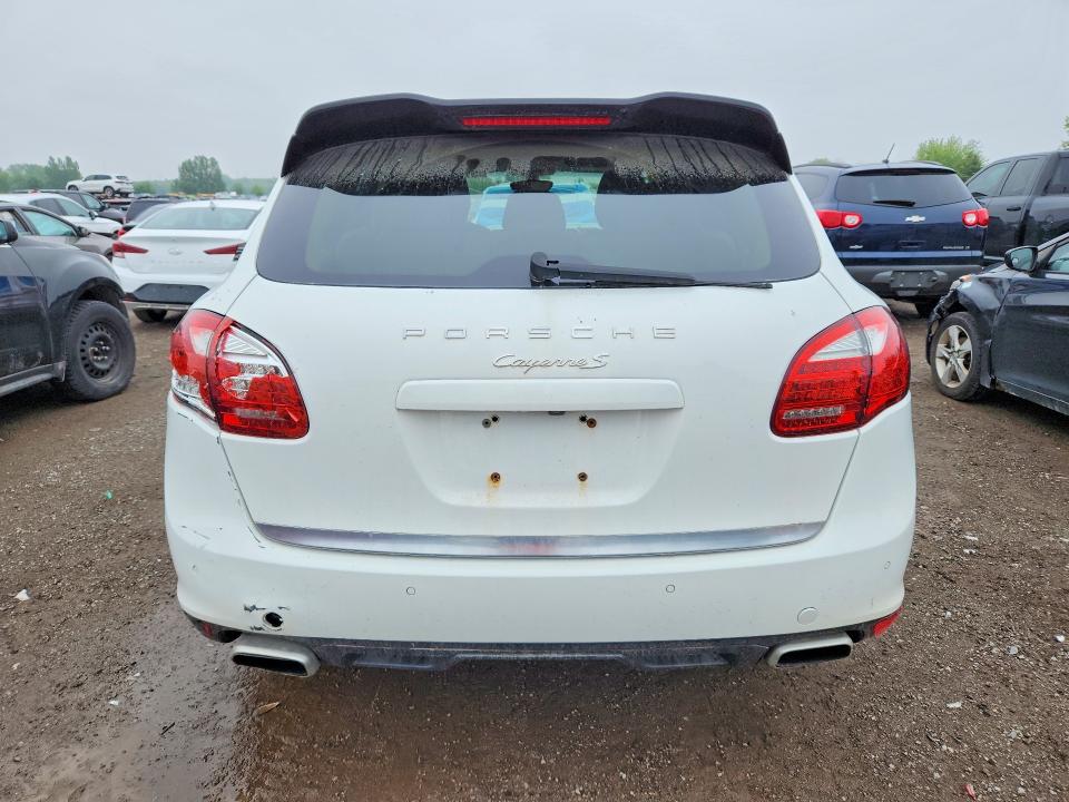 2013 Porsche Cayenne VIN WP1AA2A22DLA00985 COPART salvage auction — FRONT END, On - Permit No Brand - Unfit, sold $2,150 on 2026-07-21 (photo 6)