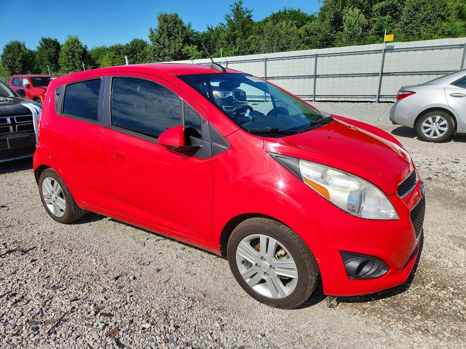 2015 Chevrolet Spark VIN KL8CD6S90FC809255 COPART salvage auction — SIDE, AR - CERT OF TITLE-SALVAGE, sold $725 on 2026-07-15 (photo 4)