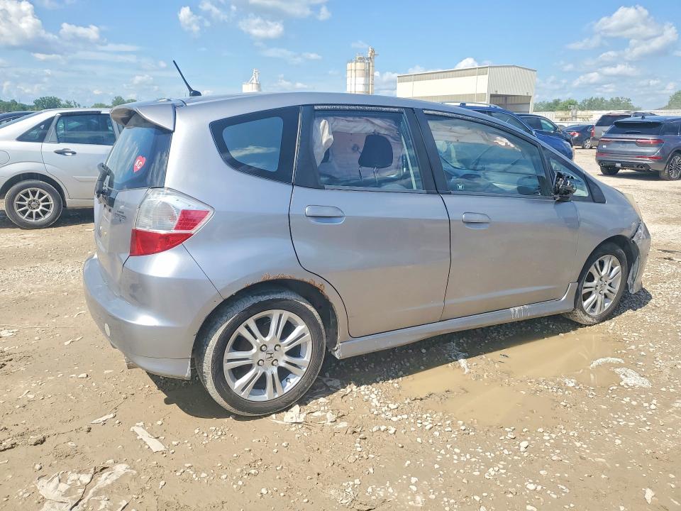 2009 Honda Fit VIN JHMGE88409S010520 COPART salvage auction — UNDERCARRIAGE, MO - SALVAGE CERTIFICATE OF TITLE, sold $450 on 2026-07-16 (photo 3)