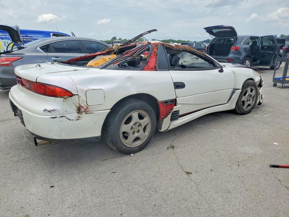 1991 Mitsubishi 3000 gt VIN JA3XD54B5MY027177 COPART salvage auction — ROLLOVER, TN - SALVAGE CERTIFICATE, sold $150 on 2026-07-13 (photo 3)