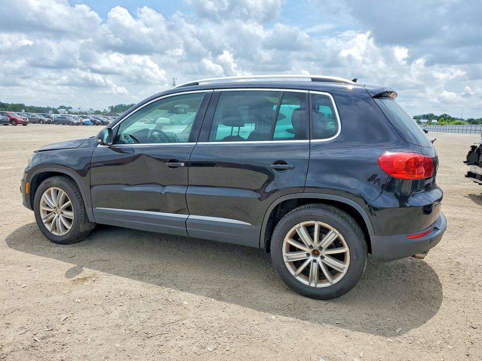 2012 Volkswagen Tiguan VIN WVGBV7AX1CW570875 COPART salvage auction — FRONT END, On - Permit No Brand - Unfit, sold $1,050 on 2026-07-09 (photo 2)