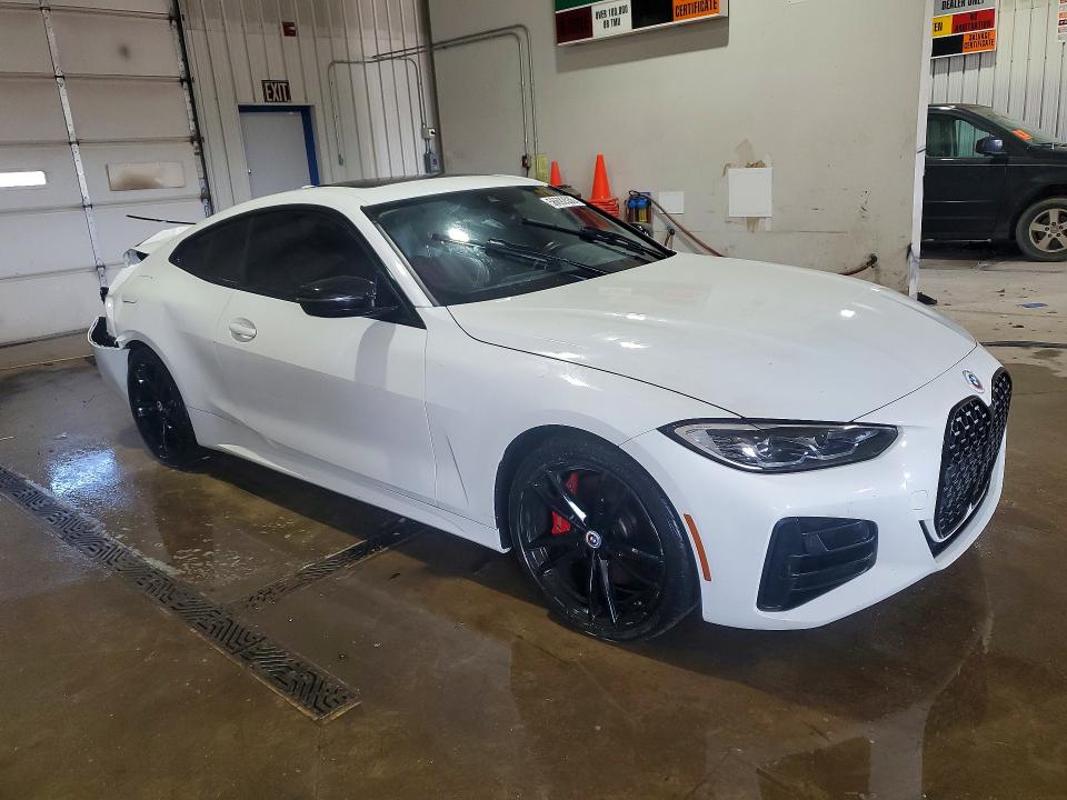 2021 BMW M4 VIN WBA13AR07MCF69615 COPART salvage auction — REAR END, Pa - Certificate Of Salvage, sold $15,000 on 2026-08-23 (photo 4)