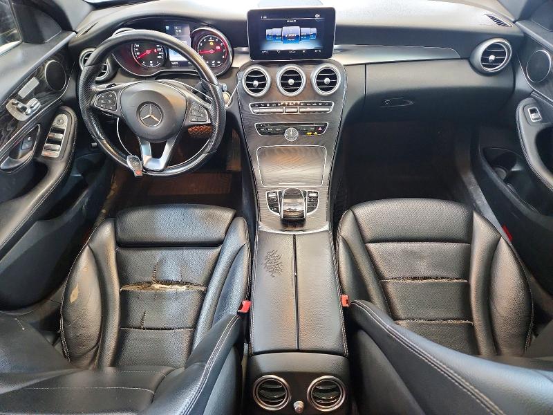 2016 Mercedes-benz C class VIN 55SWF4KBXGU113317 COPART salvage auction — REAR END, On - Bill Of Sale, sold $5,000 on 2026-07-02 (photo 8)