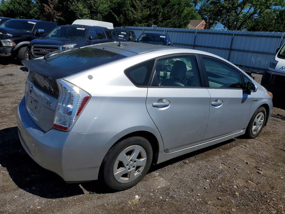 2010 Toyota Prius VIN JTDKN3DU1A0209466 COPART salvage auction — MECHANICAL, Md - Certificate Of Title, sold $1,600 on 2026-07-14 (photo 3)