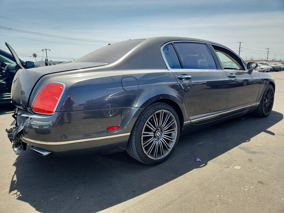 2009 Bentley Flying spur VIN SCBBP93W59C062145 COPART salvage auction — REAR END, Ca - Salvage Certificate, sold $7,000 on 2026-08-12 (photo 3)