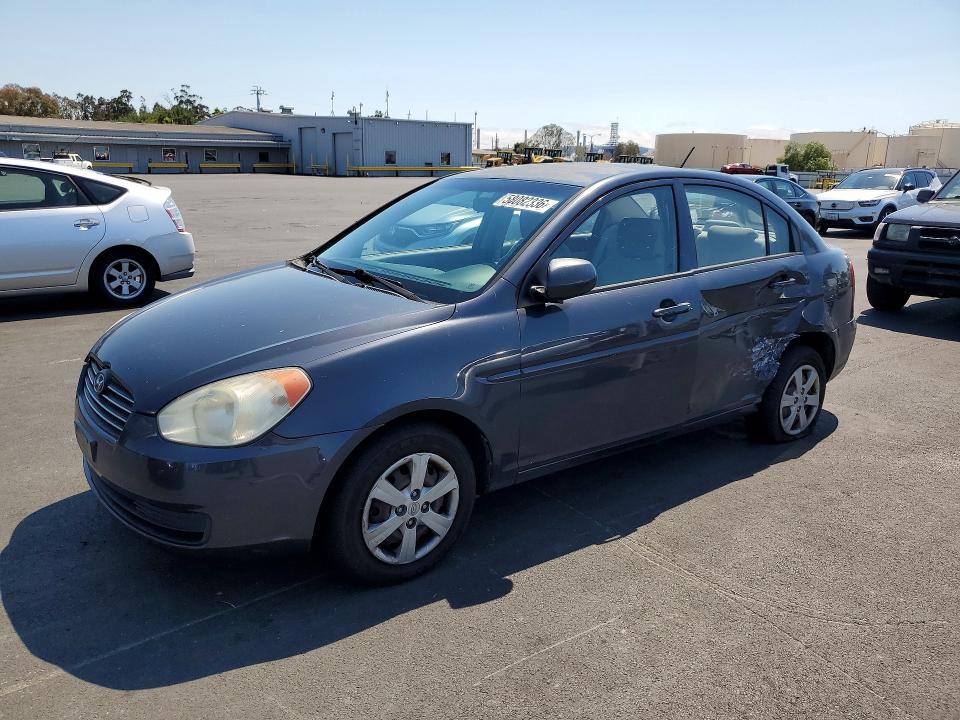2011 Hyundai Accent VIN KMHCN4AC8BU612579 COPART salvage auction — SIDE, Ca - Salvage Certificate, sold $850 on 2026-07-06 (photo 1)