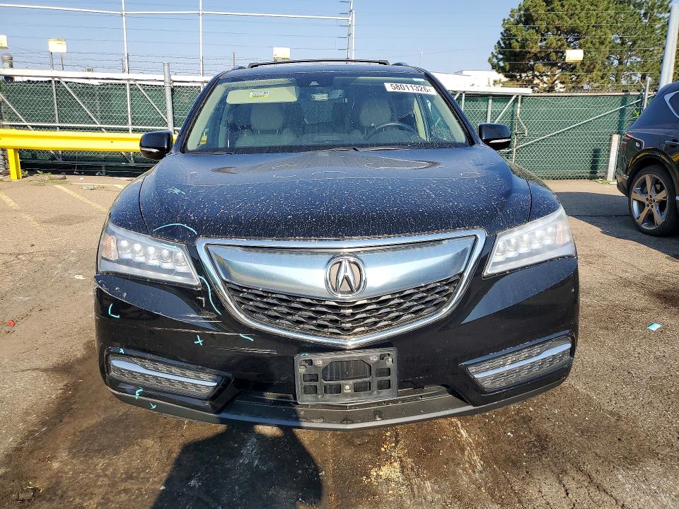 2016 Acura VIN 5FRYD4H2XGB034512 COPART salvage auction — REAR END, Co - Public - Salvage Title, sold $425 on 2026-07-23 (photo 5)
