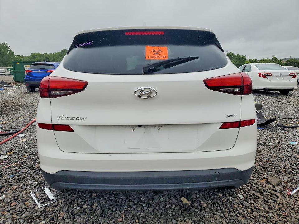 2020 Hyundai Tucson VIN KM8J2CA4XLU166942 COPART salvage auction — FRONT END, Al - Cert Of Title-Salvage Title, sold $225 on 2026-07-21 (photo 6)