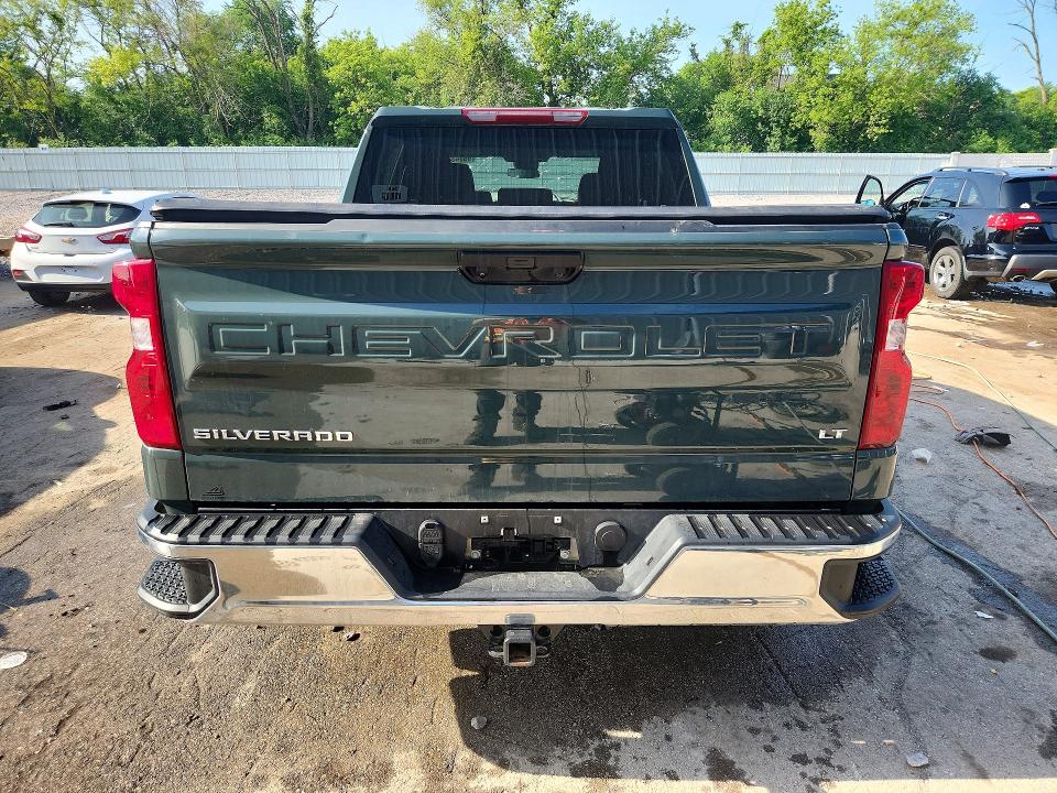 2025 Chevrolet Silverado VIN 1GCPKKEK4SZ204202 COPART salvage auction — HAIL, Wi - Salvage - Multiple Brands, sold $20,200 on 2026-07-20 (photo 6)