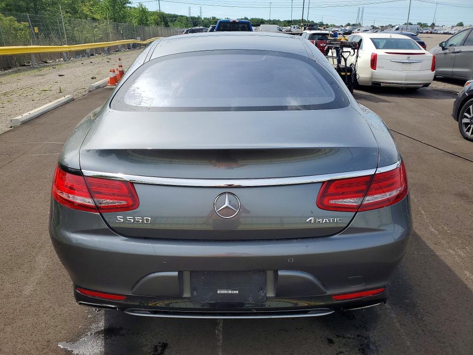2016 Mercedes-benz S-klasse VIN WDDXJ8FB3GA015329 COPART salvage auction — MINOR DENT/SCRATCHES, In - Certificate Of Title, sold $11,100 on 2026-07-28 (photo 6)