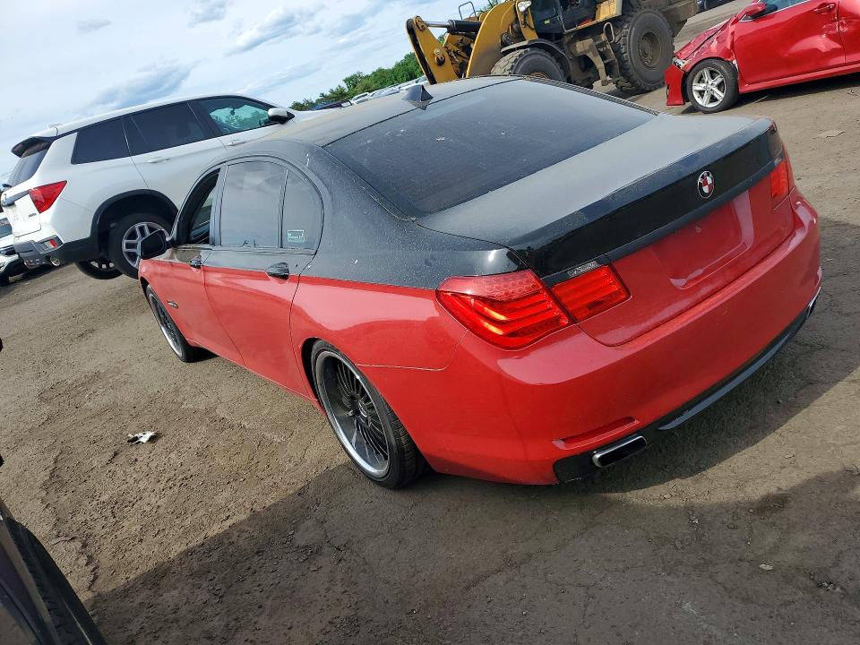 2012 BMW 7 series VIN WBAKC8C54CC434718 COPART salvage auction — MINOR DENT/SCRATCHES, Ct - Certificate Of Title, sold $1,000 on 2026-07-02 (photo 2)
