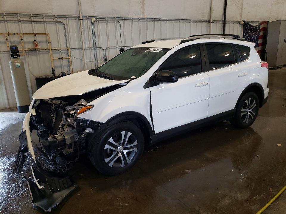2017 Toyota VIN JTMZFREVXHJ711032 COPART salvage auction — FRONT END, Mn - Cert Of Title-Salvage, sold $100 on 2026-07-20 (photo 1)