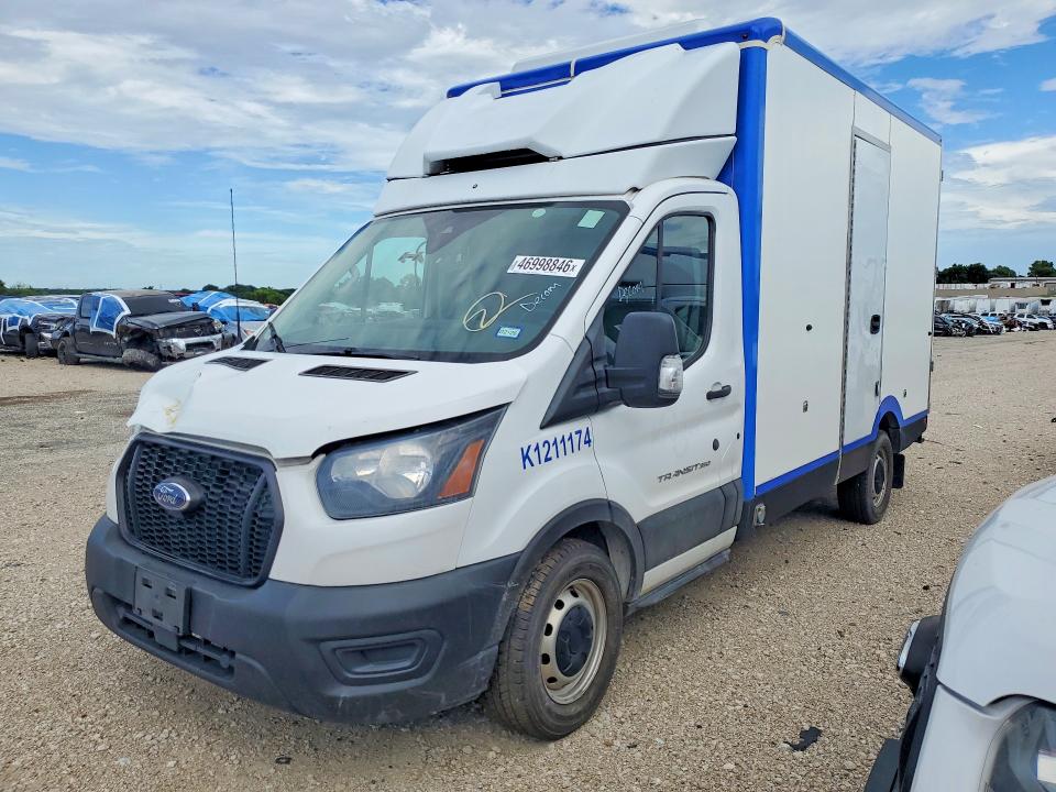 2021 Ford Transit VIN 1FDBW5Z82MKA93154 COPART salvage auction — NORMAL WEAR, Tx - Certificate Of Title, sold $10,000 on 2026-07-30 (photo 1)