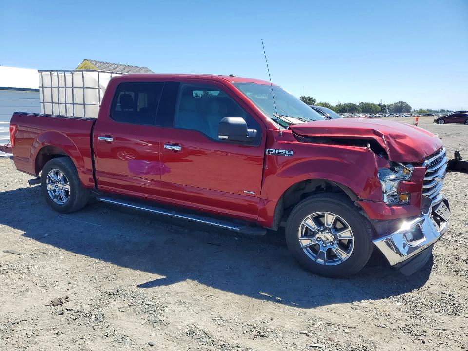 2016 Ford F-150 lightning VIN 1FTEW1CP0GKE32590 COPART salvage auction — FRONT END, CA - SALVAGE CERTIFICATE, sold $4,400 on 2026-07-09 (photo 4)