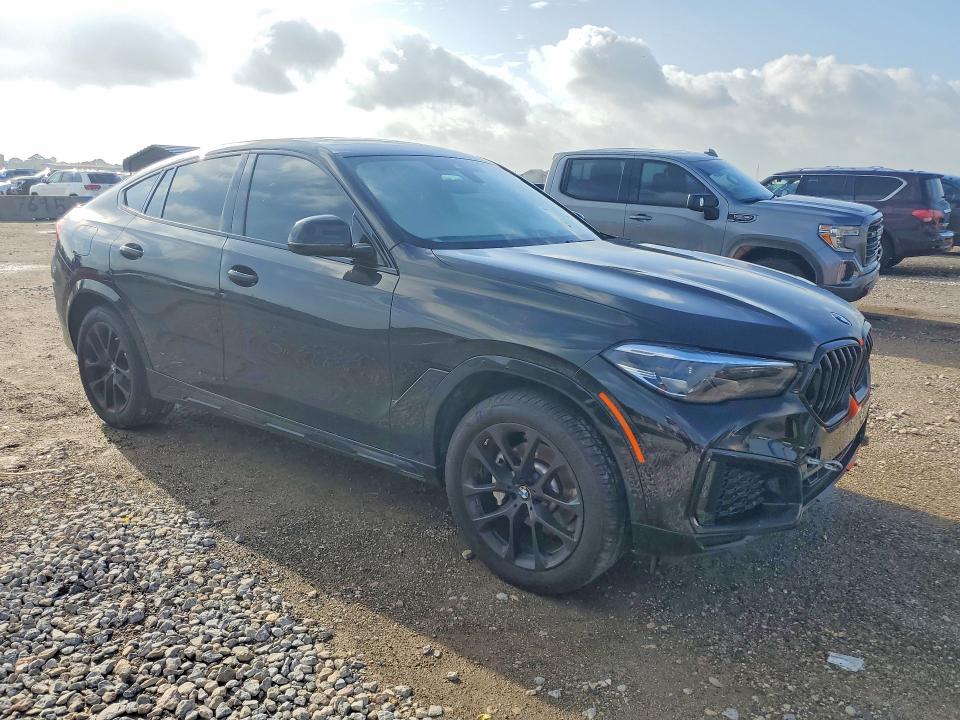2022 BMW VIN 5UXCY6C07N9K31273 COPART salvage auction — WATER/FLOOD, Tx - Salvage Title-Flood Damage, sold $250 on 2026-07-09 (photo 4)