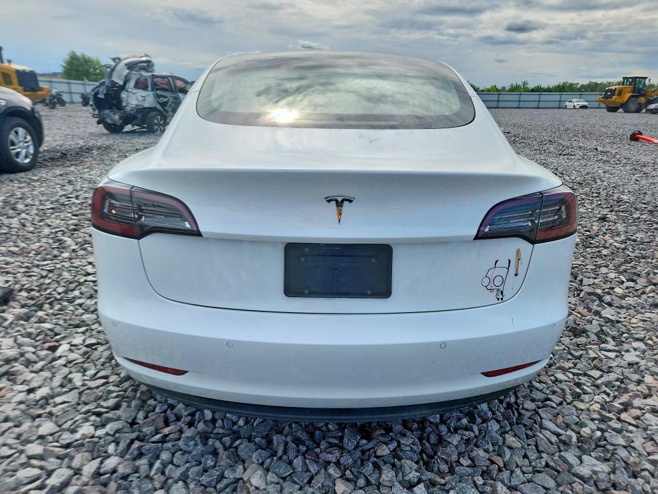 2018 Tesla VIN 5YJ3E1EA0JF050020 COPART salvage auction — FRONT END, WI - CERTIFICATE OF TITLE, sold $8,700 on 2026-07-13 (photo 6)