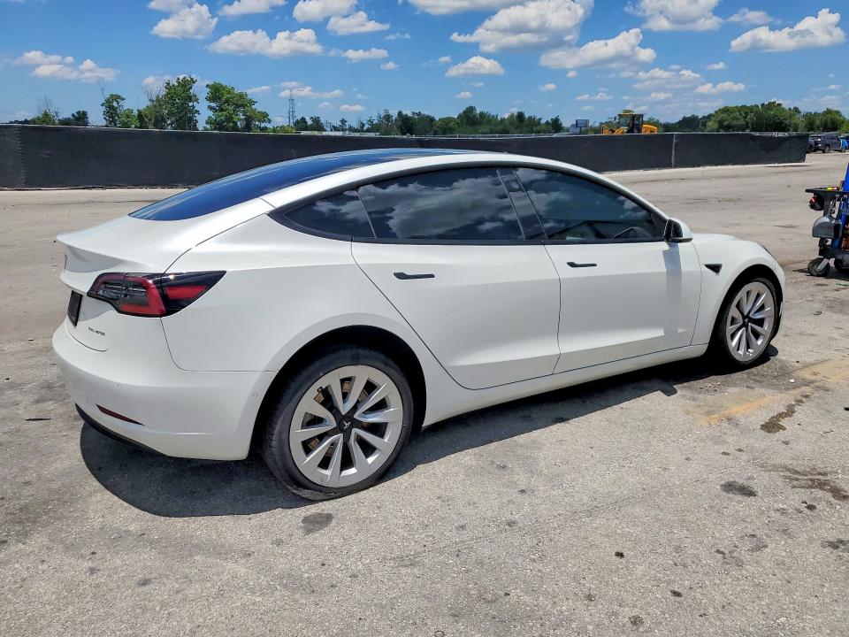 2021 Tesla VIN 5YJ3E1EB3MF034276 COPART salvage auction — FRONT END, Fl - Cert Of Title Slvg Rebuildable, sold $300 on 2026-07-30 (photo 3)