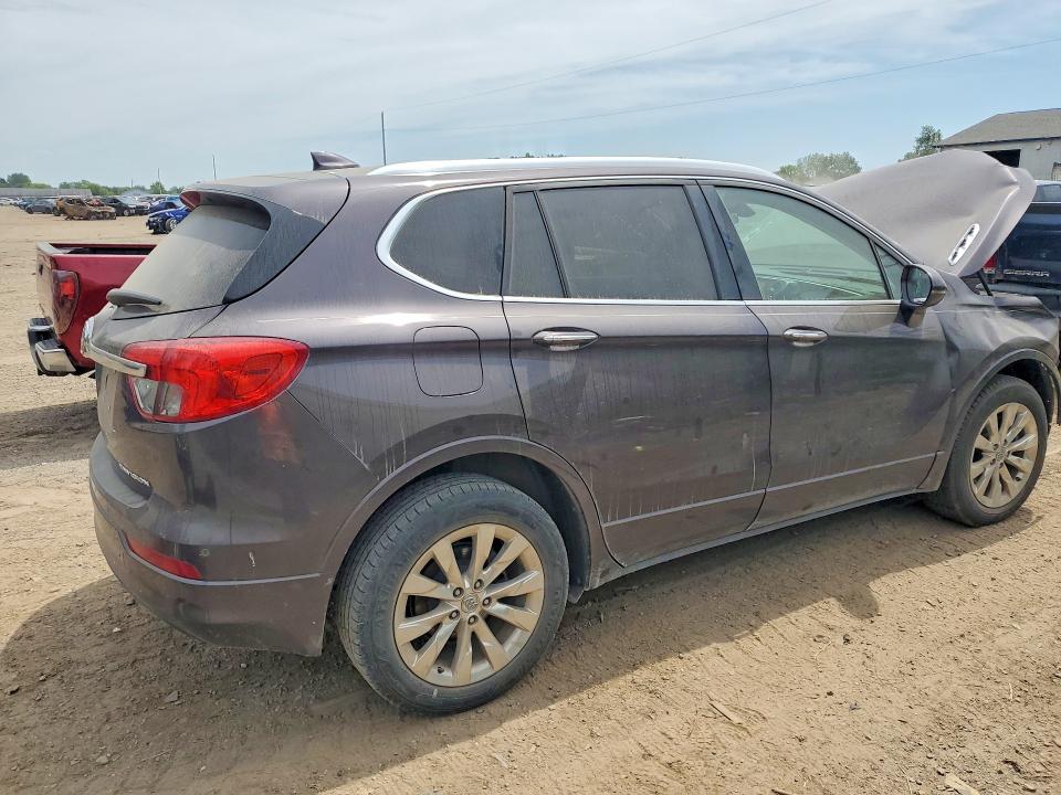 2017 Buick Envision VIN LRBFXBSA8HD223347 COPART salvage auction — FRONT END, Mi - Certificate Of Title, sold $1,500 on 2026-07-08 (photo 3)