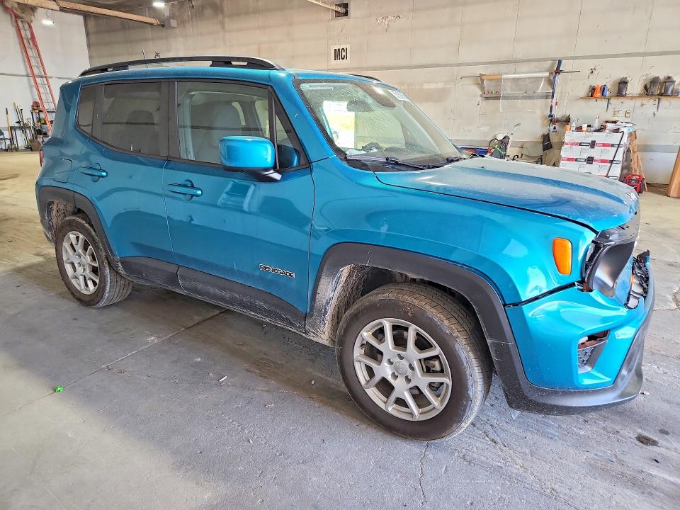 2020 Jeep VIN ZACNJBBB5LPL74368 COPART salvage auction — FRONT END, Mi - Certificate Of Title, sold $2,950 on 2026-07-06 (photo 4)