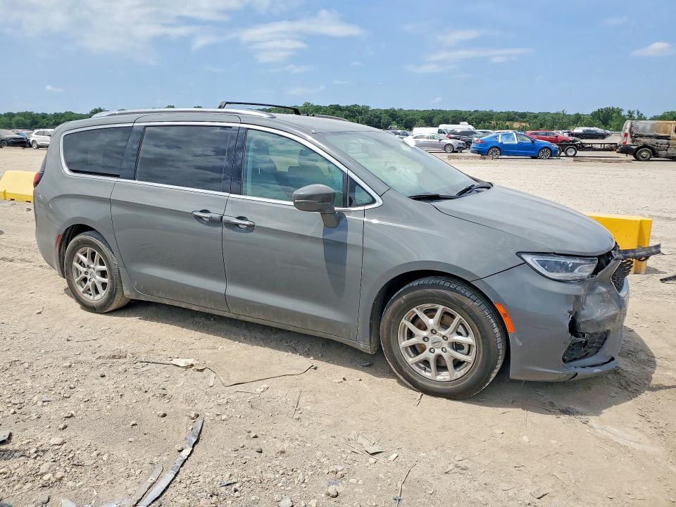 2021 Chrysler Pacifica VIN 2C4RC1BG9MR600400 COPART salvage auction — FRONT END, Ks - Cert Of Title-Salvage, sold $6,100 on 2026-07-30 (photo 4)