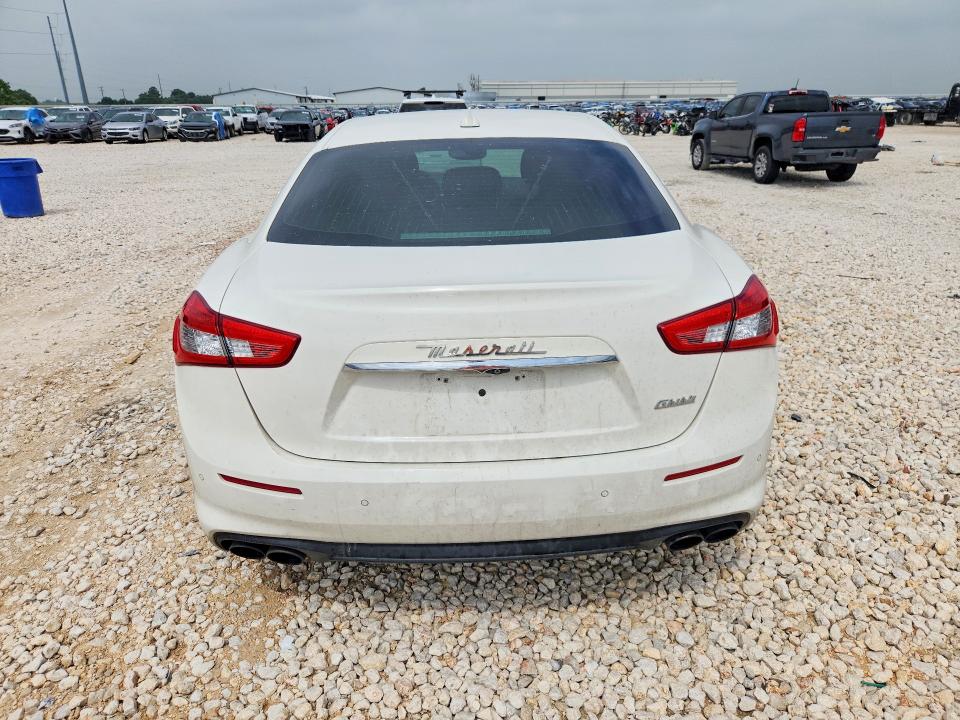 2019 Maserati VIN ZAM57XSA2K1314712 COPART salvage auction — FRONT END, Tx - Salvage Vehicle Title, sold $4,600 on 2026-07-09 (photo 6)