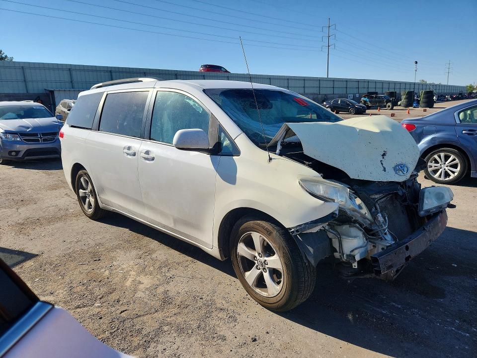 2014 Toyota Sienna VIN 5TDKK3DC2ES481253 COPART salvage auction — ALL OVER, NM - CERT OF TITLE-SALVAGE (P), sold $1,100 on 2026-07-13 (photo 4)