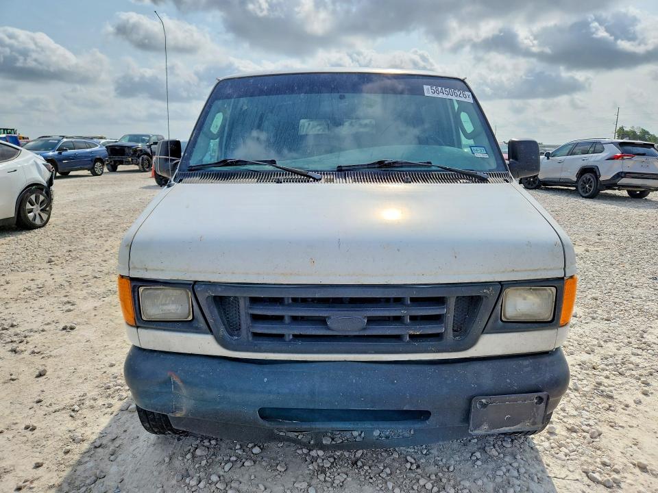 2006 Ford Econoline VIN 1FBSS31L16HA04845 COPART salvage auction — REAR END, Tx - Salvage Vehicle Title, sold $500 on 2026-07-02 (photo 5)