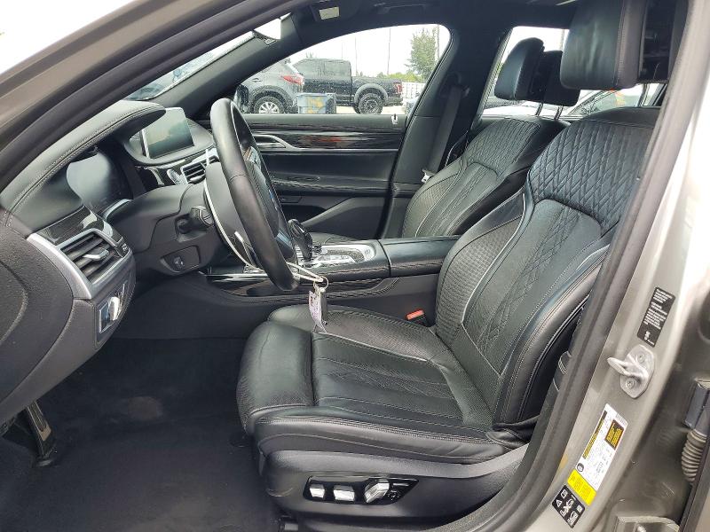 2021 BMW 7er VIN WBA7U2C0XMCF49980 COPART salvage auction — REAR END, Fl - Cert Of Title Slvg Rebuildable, sold $11,000 on 2026-07-13 (photo 7)