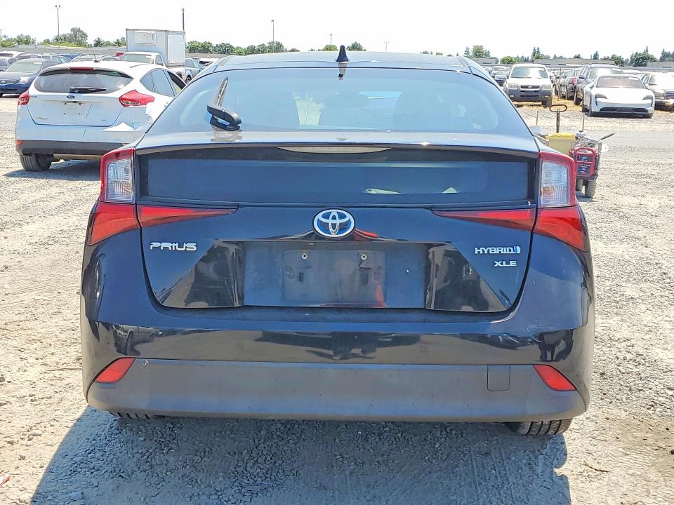 2020 Toyota Prius VIN JTDKARFU8L3113752 COPART salvage auction — FRONT END, Ca - Salvage Certificate, sold $2,500 on 2026-07-07 (photo 6)