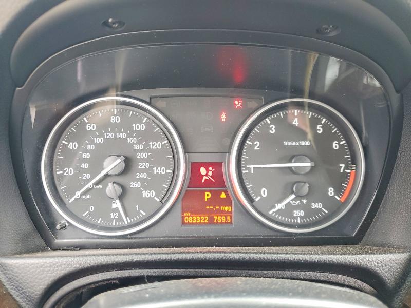 2011 BMW 3 series VIN WBADW7C51BE726386 COPART salvage auction — SIDE, In - Cert Of Title-Salvage Title, sold $1,650 on 2026-07-31 (photo 9)