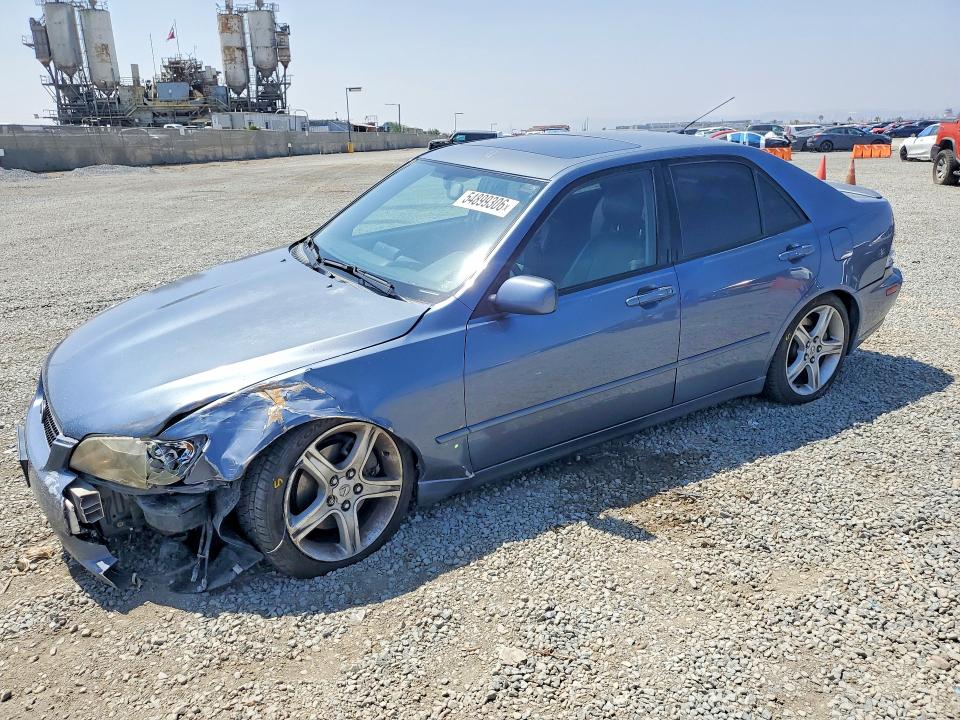 2005 Lexus Is 300 VIN JTHBD192050096905 COPART salvage auction — FRONT END, Ca - Salvage Certificate, sold $200 on 2026-07-24 (photo 1)