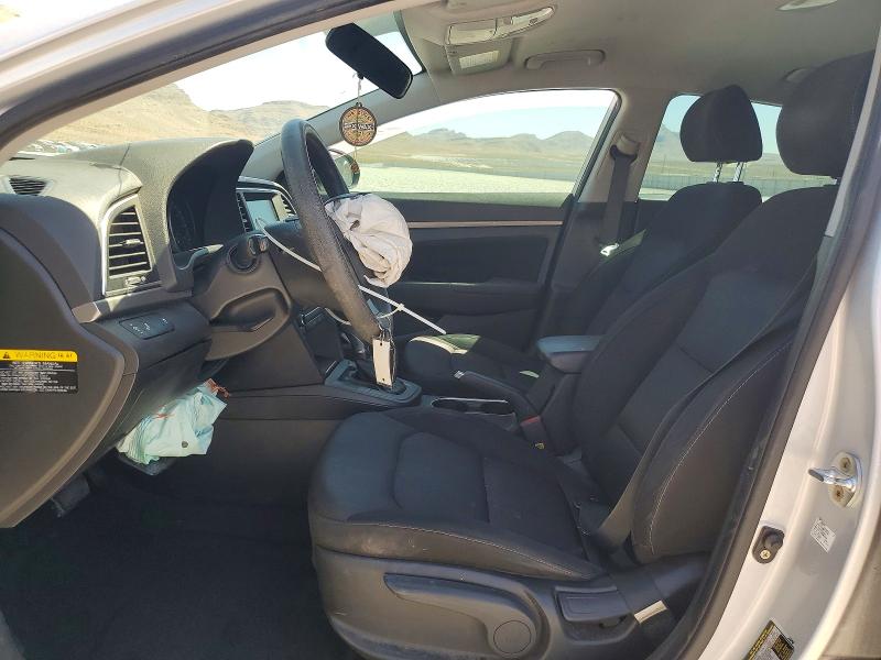 2018 Hyundai Elantra VIN KMHD84LF7JU525208 COPART salvage auction — FRONT END, Nv - Salvage Title, sold $925 on 2026-07-06 (photo 7)