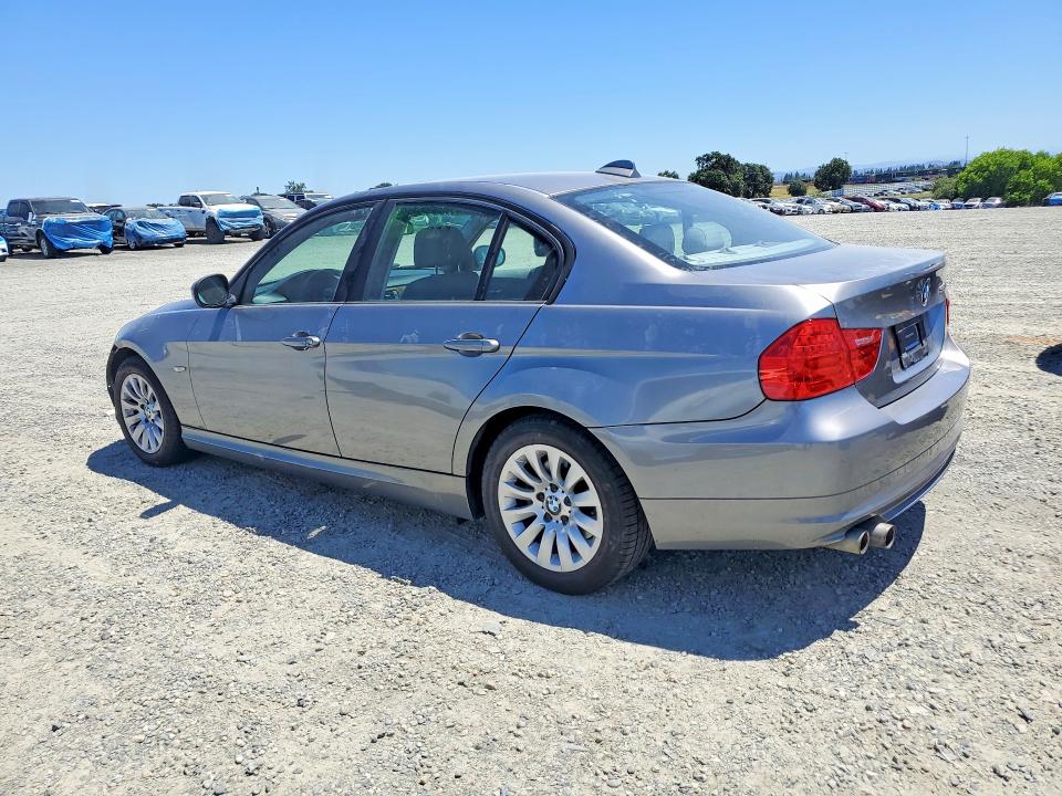 2009 BMW 3er VIN WBAPH57579NL78559 COPART salvage auction — FRONT END, Ca - Salvage Certificate, sold $350 on 2026-07-02 (photo 2)