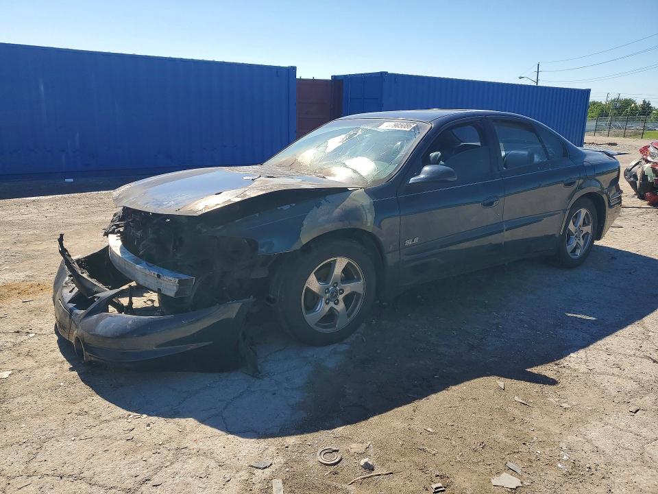 2003 Pontiac Bonneville VIN 1G2HY52K434203806 COPART salvage auction — Burn Engine, In - Cert Of Title-Salvage Title, sold $125 on 2026-07-17 (photo 1)