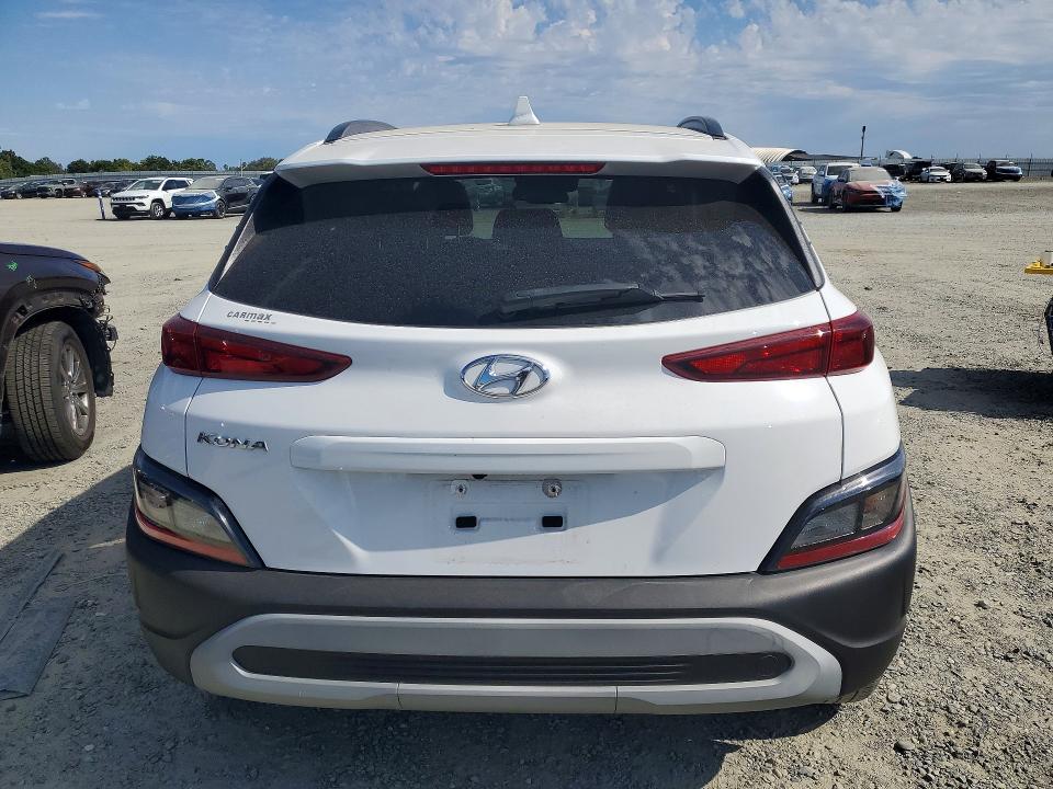 2023 Hyundai Kona VIN KM8K62ABXPU980550 COPART salvage auction — MINOR DENT/SCRATCHES, Ca - Salvage Certificate, sold $5,900 on 2026-07-09 (photo 6)