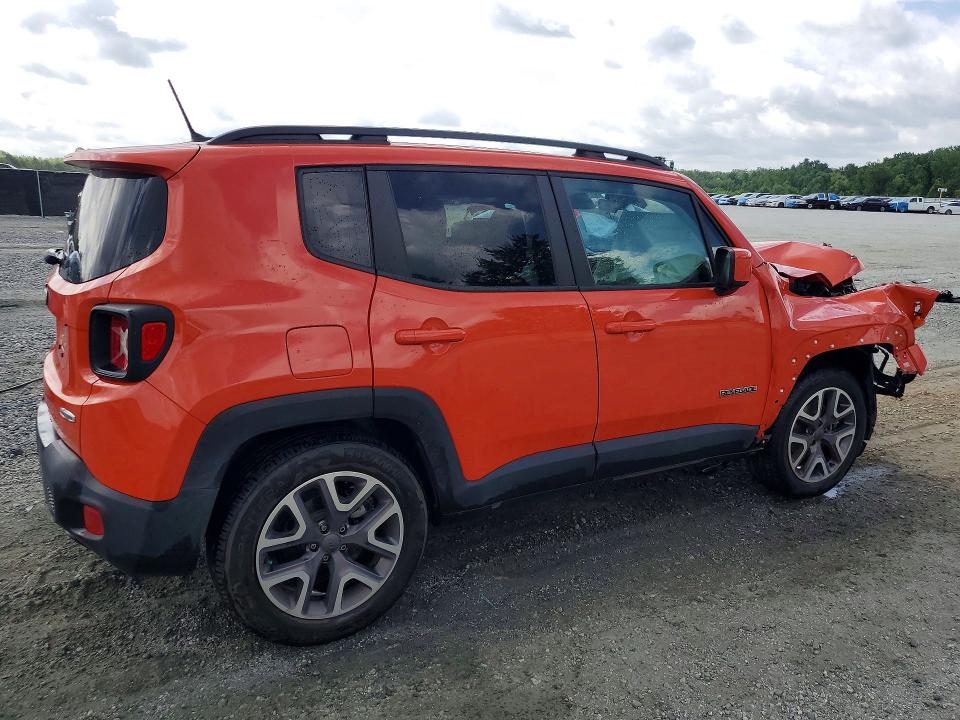 2015 Jeep Renegade VIN ZACCJABT7FPB31470 COPART salvage auction — FRONT END, Sc - Cert Of Title-Salvage, sold $200 on 2026-07-27 (photo 3)