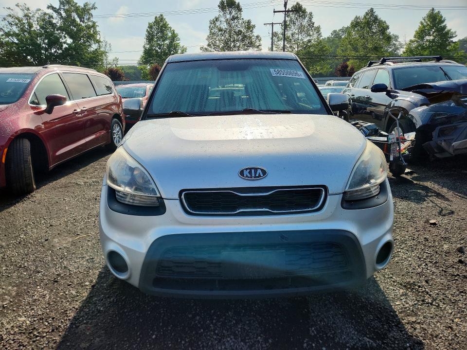 2012 Kia Soul VIN KNDJT2A61C7457373 COPART salvage auction — FRONT END, Ct - Cert Of Title-Salvage, sold $500 on 2026-07-10 (photo 5)