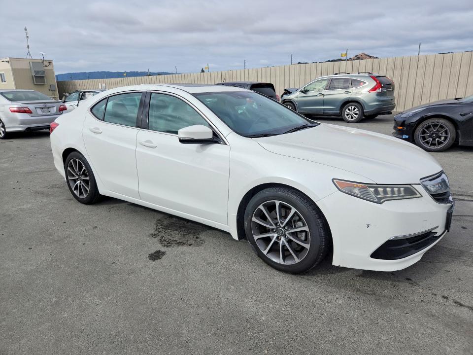 2015 Acura VIN 19UUB2F57FA001032 COPART salvage auction — REAR END, Ca - Salvage Certificate, sold $975 on 2026-07-02 (photo 4)