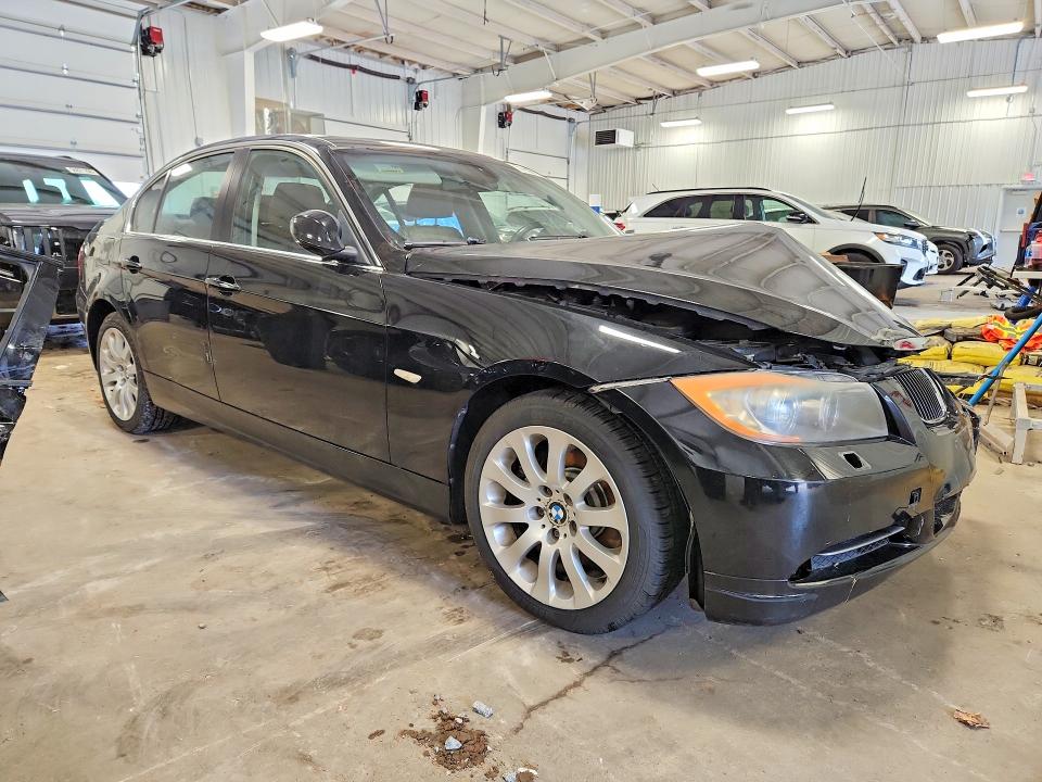 2006 BMW 3 series VIN WBAVD33546KV62805 COPART salvage auction — FRONT END, MN - CERT OF TITLE-SALVAGE, sold $350 on 2026-07-16 (photo 4)
