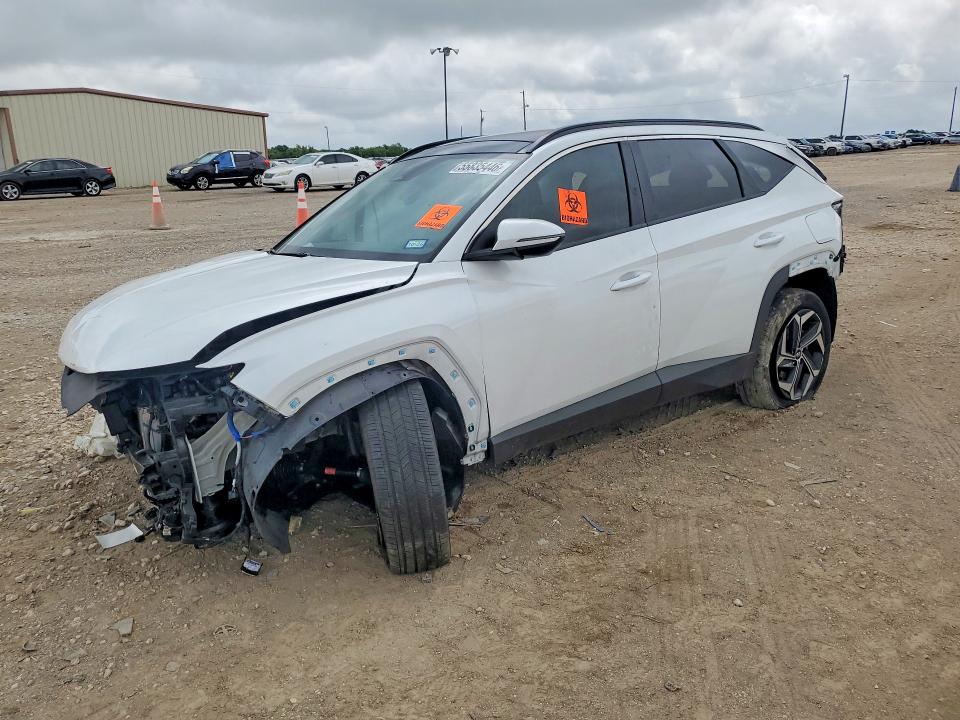 2024 Hyundai Tucson VIN KM8JCCD1XRU207769 COPART salvage auction — ALL OVER, TX - SALVAGE VEHICLE TITLE (P), sold $200 on 2026-07-22 (photo 1)