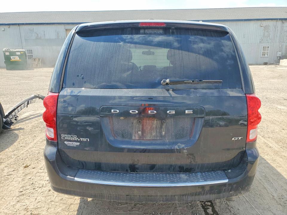 2017 Dodge Caravan VIN 2C4RDGEG6HR558589 COPART salvage auction — WATER/FLOOD, Mi - Cert Of Title-Flood Vehicle, sold $800 on 2026-07-22 (photo 6)