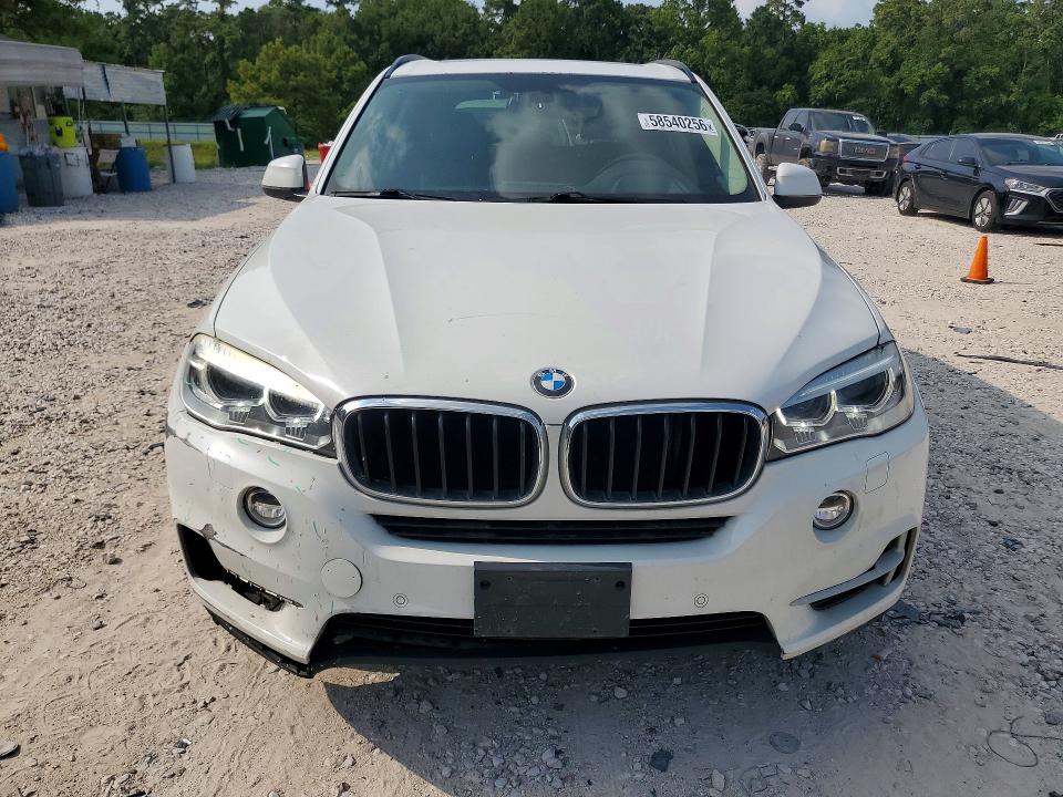 2015 BMW X5 VIN 5UXKR0C5XF0P09323 COPART salvage auction — FRONT END, Tx - Salvage Vehicle Title, sold $4,550 on 2026-07-31 (photo 5)
