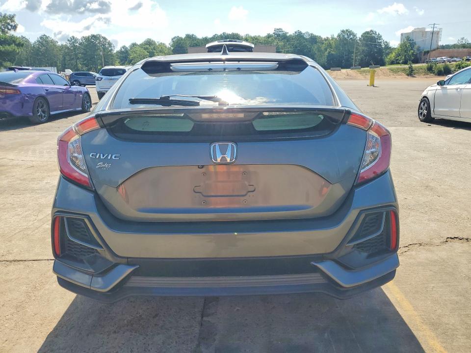 2020 Honda Civic VIN SHHFK7H61LU203005 COPART salvage auction — FRONT END, Sc - Cert Of Title-Salvage, sold $4,250 on 2026-07-24 (photo 6)