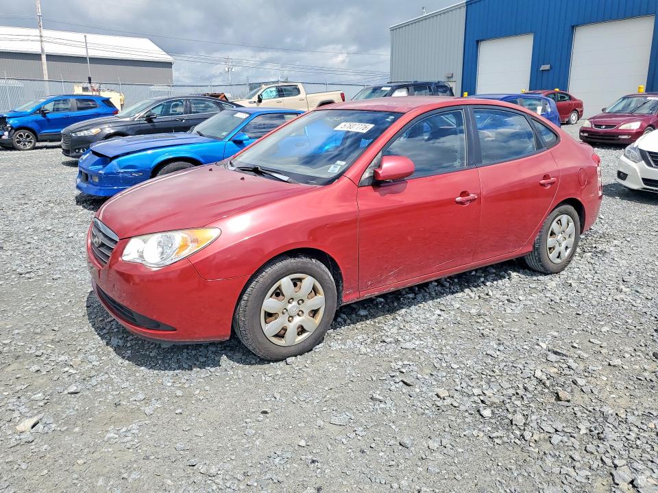 2009 Hyundai Elantra VIN KMHDU45D59U780698 COPART salvage auction — REAR END, Ns - Salvage Title, sold $400 on 2026-07-09 (photo 1)