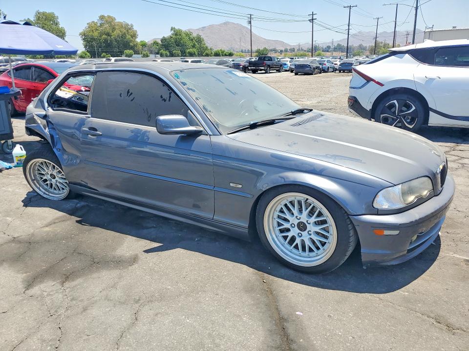 2002 BMW 3 series VIN WBABN53452PH00273 COPART salvage auction — REAR END, Ca - Salvage Certificate, sold $400 on 2026-07-02 (photo 4)