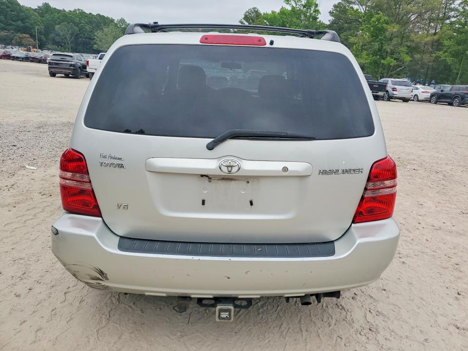 2003 Toyota Highlander VIN JTEGF21A830077733 COPART salvage auction — SIDE, Nc - Salvage Certificate Of Title, sold $900 on 2026-07-31 (photo 6)