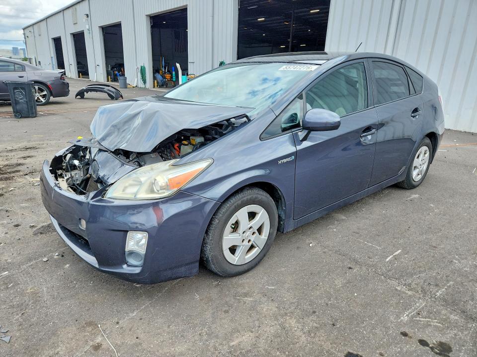 2010 Toyota Prius VIN JTDKN3DU0A0080667 COPART salvage auction — FRONT END, Fl - Cert Of Ttl-Rebuilt&Slvg Rbld, sold $1,300 on 2026-07-06 (photo 1)